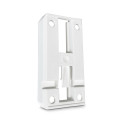 supporto per dispenser invisibile bianco hotel modello check-in 