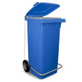 PATTUMIERA 120 LT   plastica blu