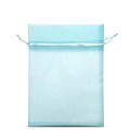 sacchetto organza celeste linea cortesia starter kit