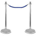 colonna delimita corsie inox cromato