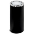 GETTACARTE BASCULANTE  nero coperchio inox