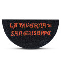 zerbino personalizzato in pvc mezzaluna