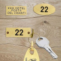 TARGHETTE OTTONE   per casellario