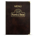 MENU o CARTA DEI VINI   pvc personalizzabile