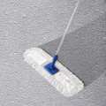 SCOPA A FRANGE   in cotone bianco oppure blu
