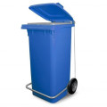 PATTUMIERA 120 LT   plastica blu