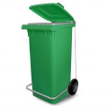 PATTUMIERA 120 LT   plastica verde