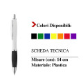 PENNA EMMA   plastica personalizzabile