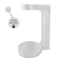 supporto trasparente dispenser murale antifurto