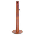 POSACENERE A COLONNA   metallo corten