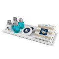 VASSOIETTO SET CORTESIA   plastica bianca