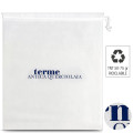 SACCO CON LACCIO   40x50 cm bianco personalizzabile