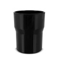 BICCHIERE PLASTICA   rigida nera