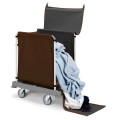 carrello raccogli biancheria sporca