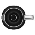 mini bollitore nero lucido alto