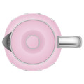mini bollitore rosa lucido alto