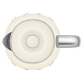 mini bollitore panna lucido alto