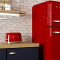 tostapane 2x2 rosso lucido composizione