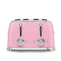 tostapane 4x4 rosa lucido frontale