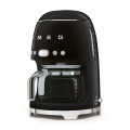 macchina caffe con filtro caraffa nero lucido