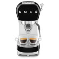 macchina caffe espresso manuale nero lucido uso