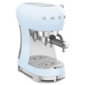 macchina caffe espresso azzurro lucido