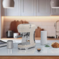 macchina caffe espresso manuale panna lucido composizione