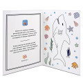 talloncino da colorare disegno squalo