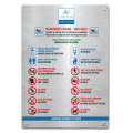 CARTELLO REGOLE PISCINA   personalizzabile