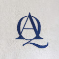 accappatoio ricamo logo personalizzato