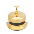 CAMPANELLO DA BANCO   ottone dorato