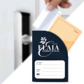 PORTASCHEDA  HOTEL   in cartoncino personalizzabile