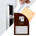 PORTASCHEDA  HOTEL   in cartoncino personalizzabile