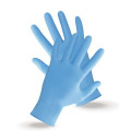 GUANTI NITRILE   azzurro 