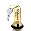 personalizzazione portachiavi svizzero ottone hotel