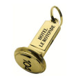 PORTACHIAVI OTTONE   de luxe personalizzabile