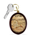 portachiavi medaglione personalizzato