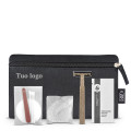 pochette cotone ecologico con kit accoglienza accessori hotel