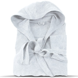 accappatoio microfibra bianco hotel spa 