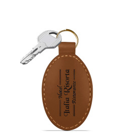 portachiavi-ovale-pelle-personalizzato-logo-hotel
