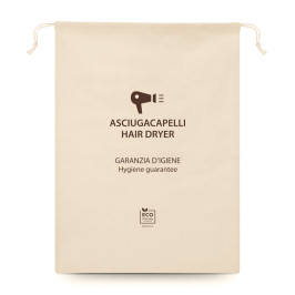 sacchetto asciugacapelli hotel eco-friendly ecologico