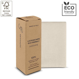 lucidascarpe ecologico hotel astuccio certificato FSC