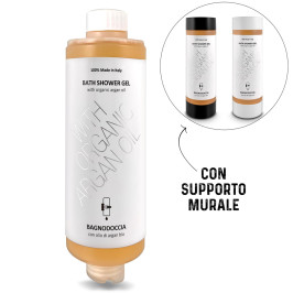 bagnodoccia dispenser per hotel press wash ricaricabile