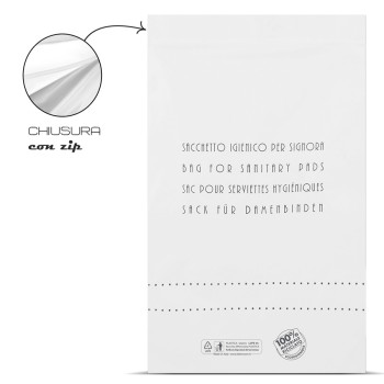 sacchetto igienico bagno hotel ecologico