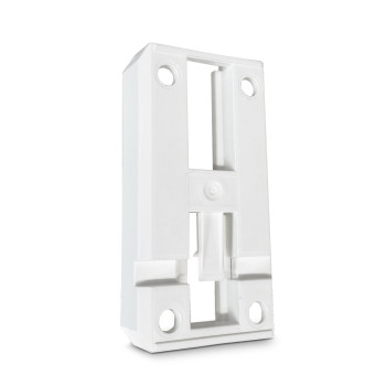 supporto per dispenser invisibile bianco hotel modello check-in 