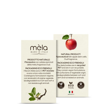 foglietto illustrativo flaconi eco-friendly mela