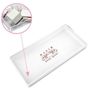 VASSOIETTO SET CORTESIA   plexiglass personalizzabile