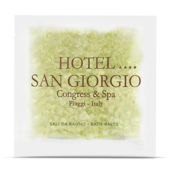 sali da bagno bustina personalizzata