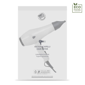 sacchetto asciugacapelli eco friendly ecologico