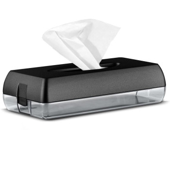 dispenser nero veline cosmetiche facciali intercalate hotel